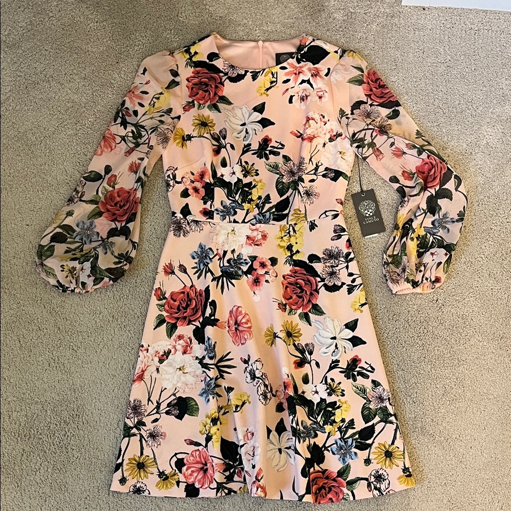 Vince Camuto Floral Dress